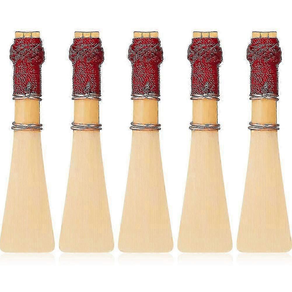 5 stk fagott siv med 1 fagott siv beskyttelsesveske fagott siv medium myk fagott siv tilfelle h