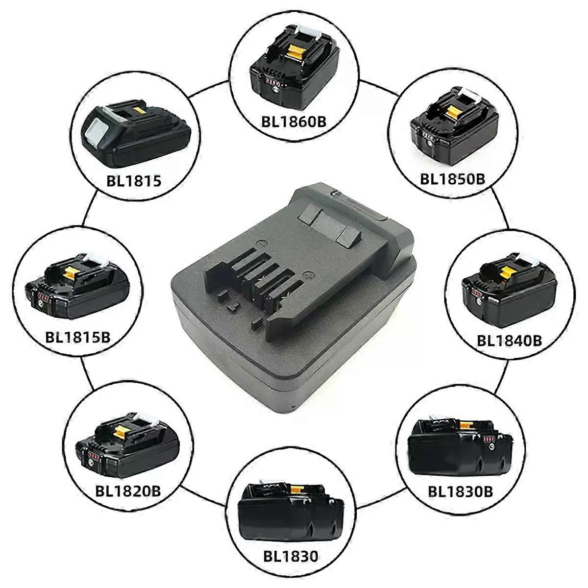 Battery Adapter for Makita 18V Battery Conversion for SKIL 20V Lithium Battery Tool Converter Battery Adapter CX