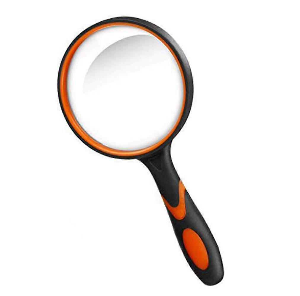 Magnifying Glass 20X Handheld Reading Magnifier, 100mm Lens, For Books And Newspapers, Classroom Use