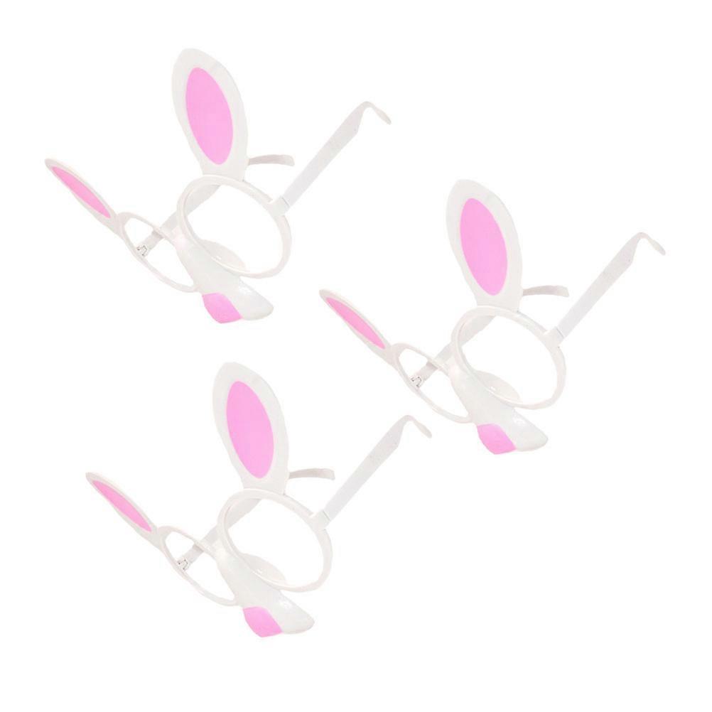 Chic Design Easter Rabbit Glasses 6 Pcs Photo Props Ideal For Parties Festival Enjoyment Eyewear