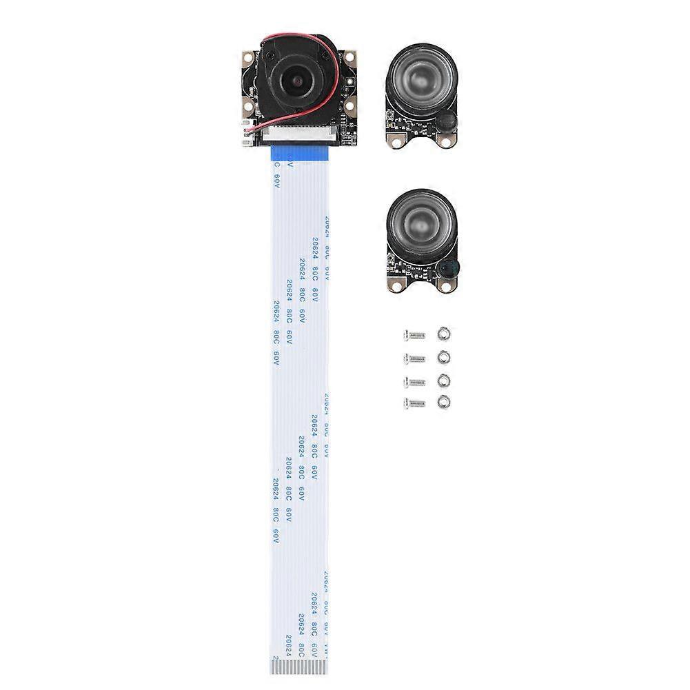 5MP Manual IR cut Night Vision Camera Module w  2Pcs Fill Light for Raspberry Pi 2/B+