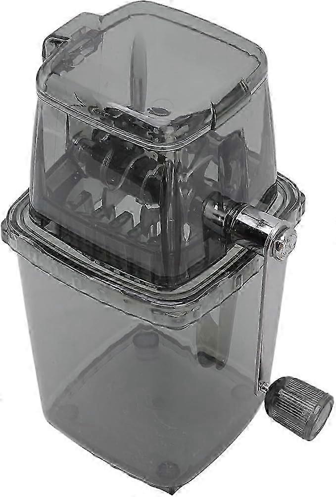 Manual ice crusher portable ice crusher hand crank ice crusher shaved ice machine and snow cone machine manual ice grinder ice crusher fast coarse ice