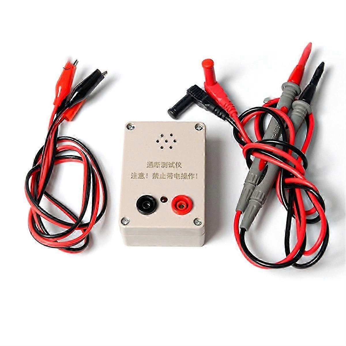 1set 9V tester bzučiaka elektrický tester drôtov PCB káblový spínač