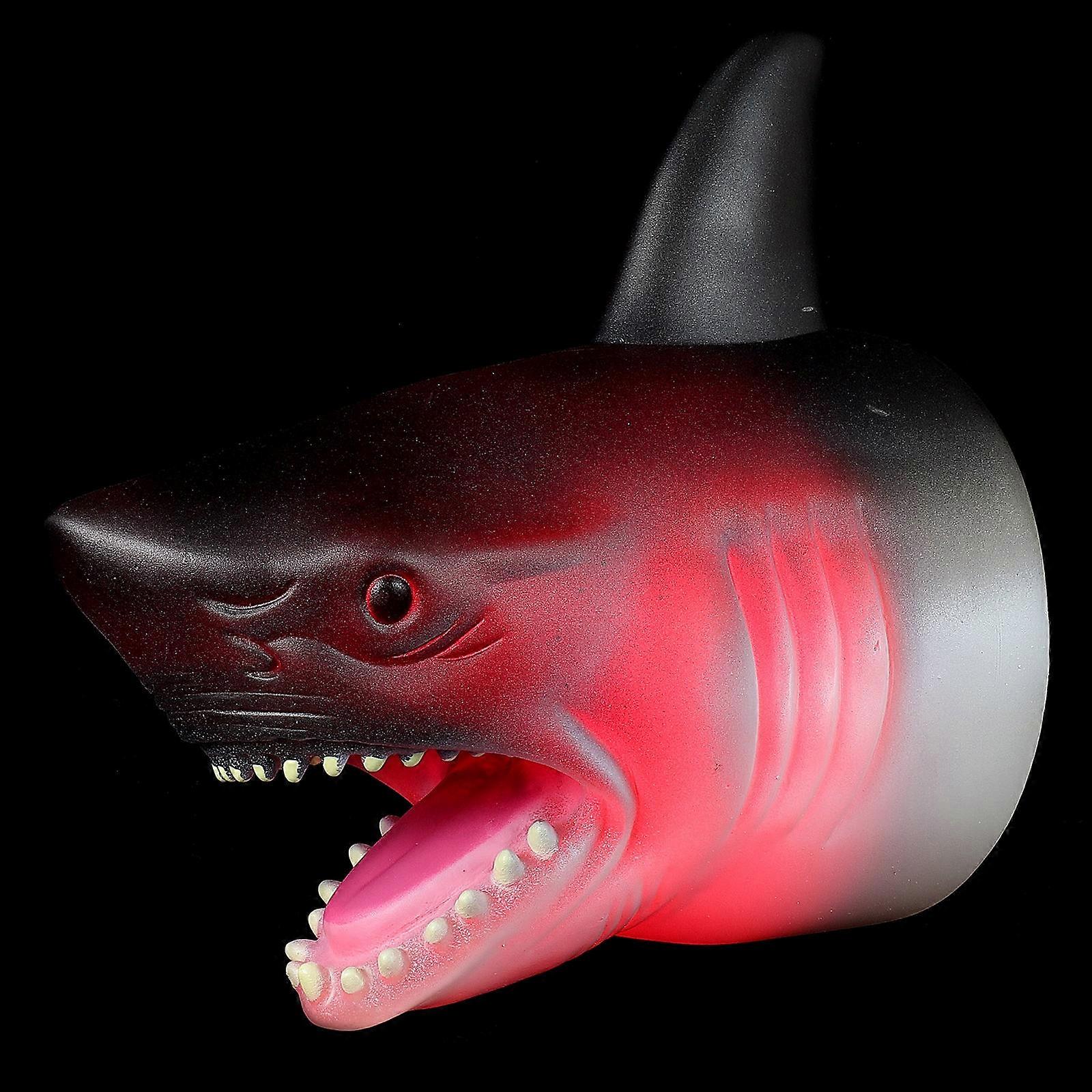 Kids Bounce Trainer Shark Shaped Toy Enhancing Coordination Exercise For Children Indoor Fun 10x16x15cm 1 Set