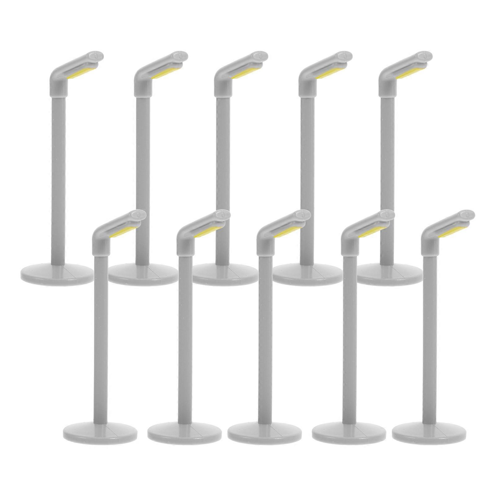 Miniature Street Lamp Models for Dollhouse Decorative Use 40Pcs Pack