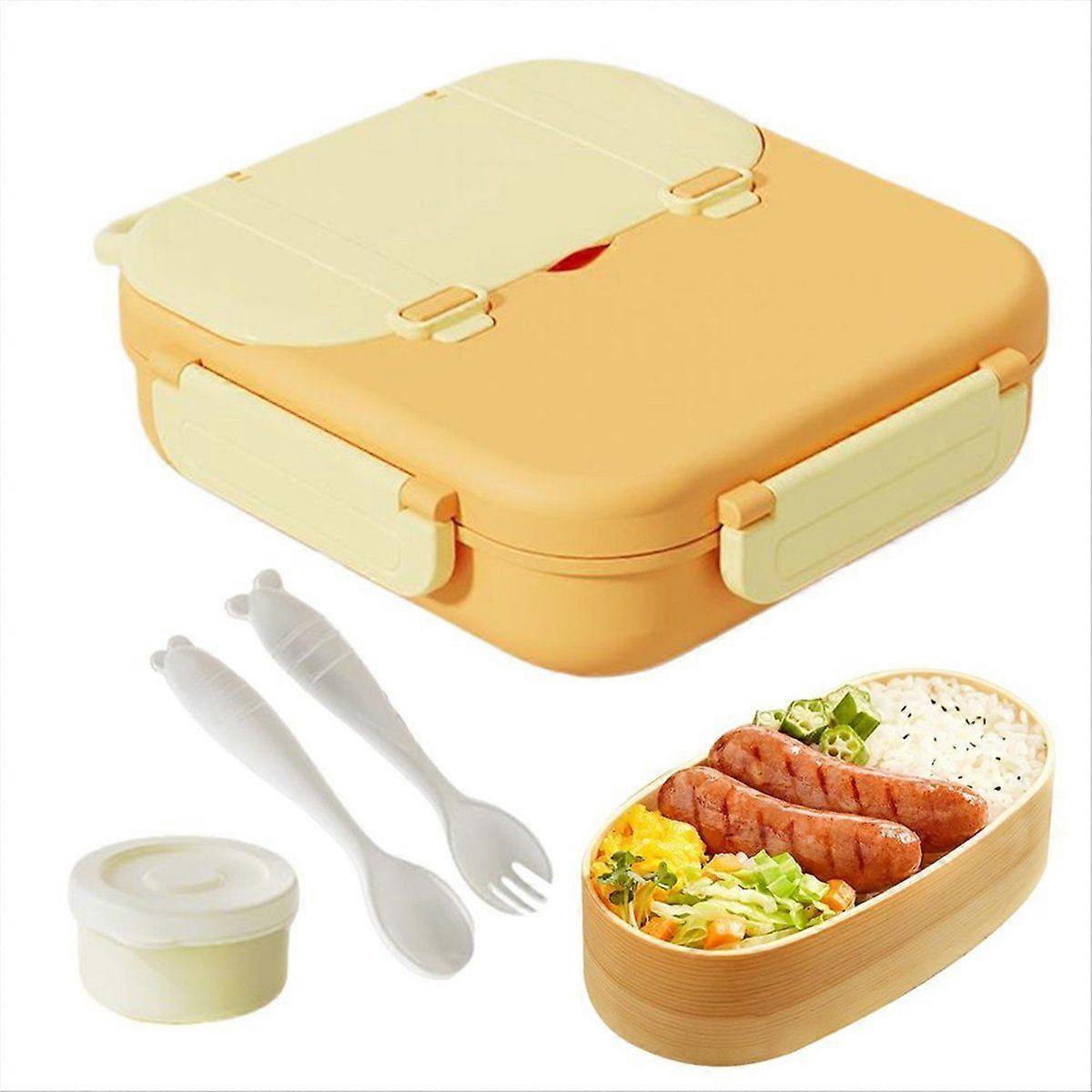 Kids Lunch Box 1000ml Toddler Food Storage Container Leak Proof Lunch Container for Preschool Schoo