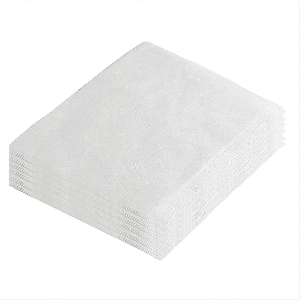 200 Sheets Nail Dust Filter Paper White