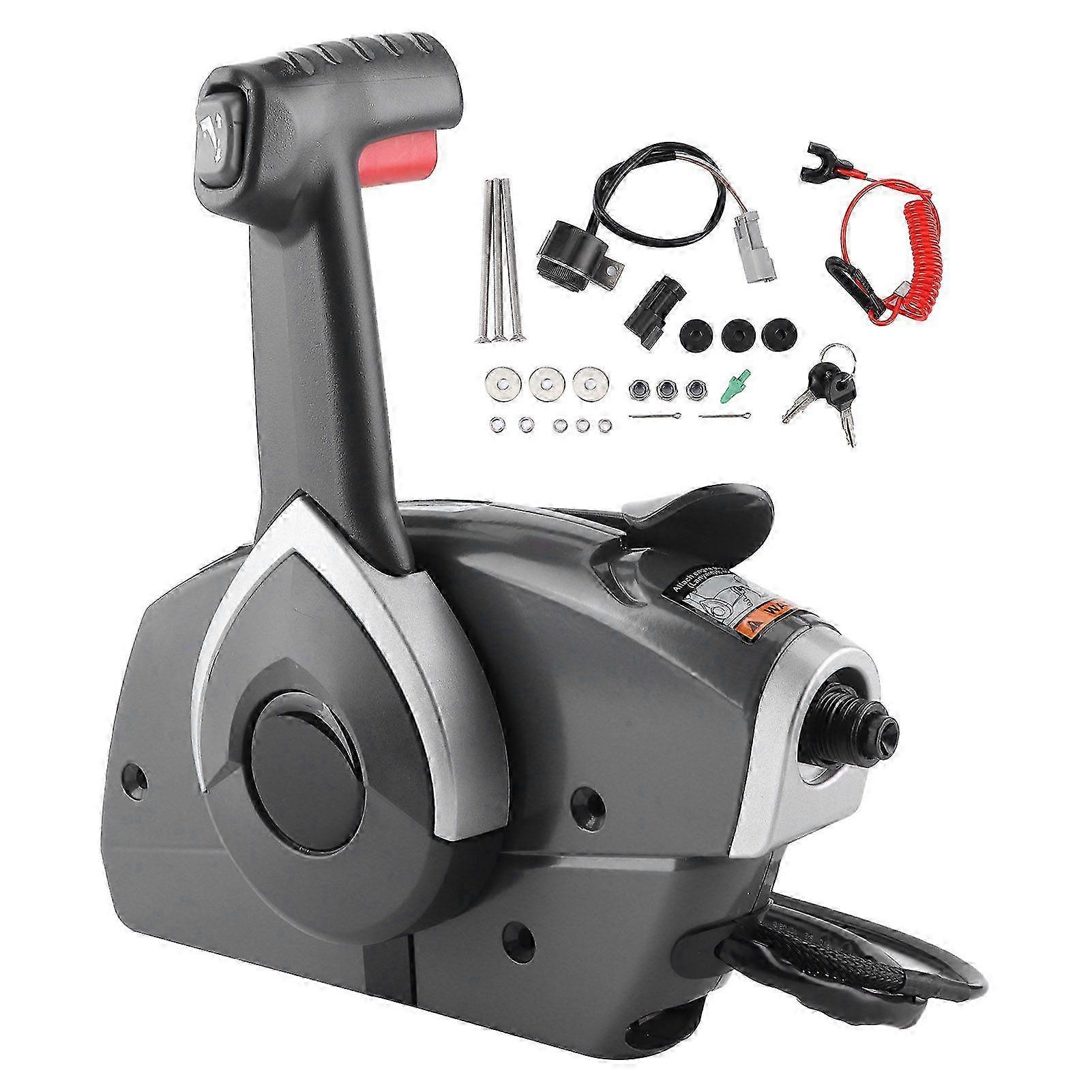 Outboard Remote Control Box Assembly with Lifting Adjustment 5006180 Prewired Surface Mount Fit for Johnson/Evinrude/OMC BRP