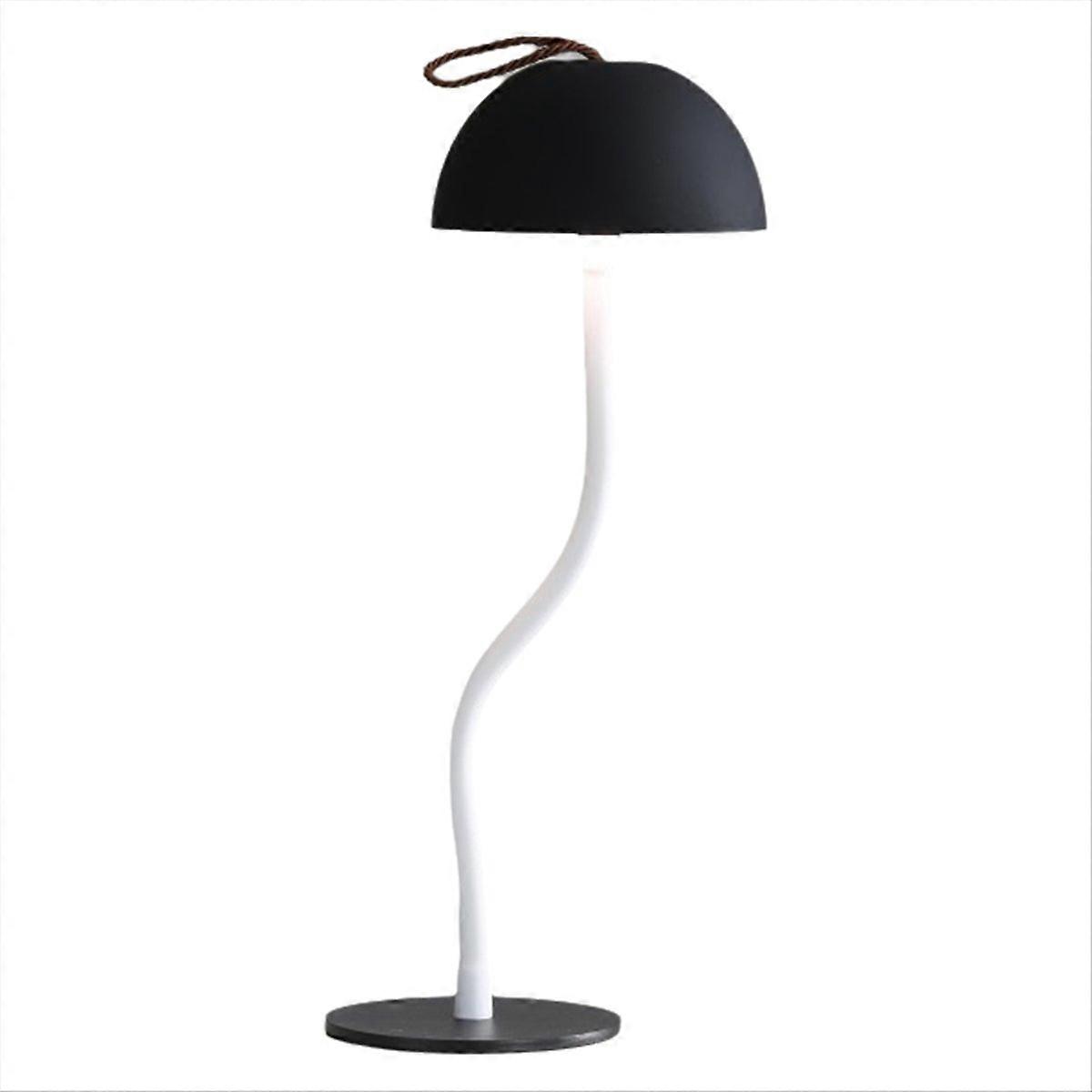 Cordless Mushroom Lamp Table Lamp for Office Home Decor A