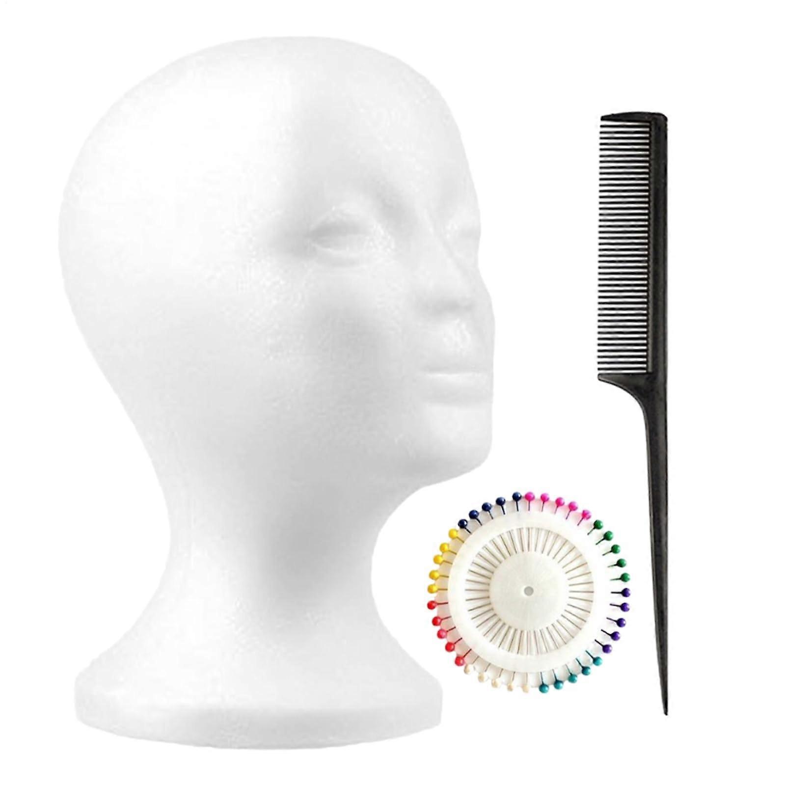 Wig Mannequin Head For Wig Display Stand Hat Display Hairpieces Styling Travel Drying Professional Cosmetics Display Stand