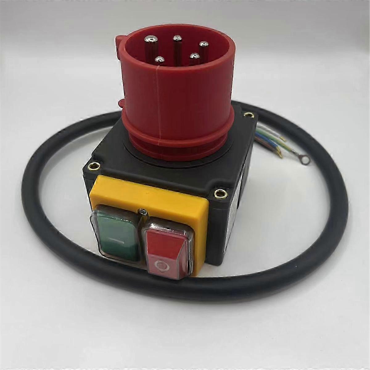 3-Phase Switch Machine with Cable and Phase Inverter for 380/400V Devices Compatible with Wood Splitters