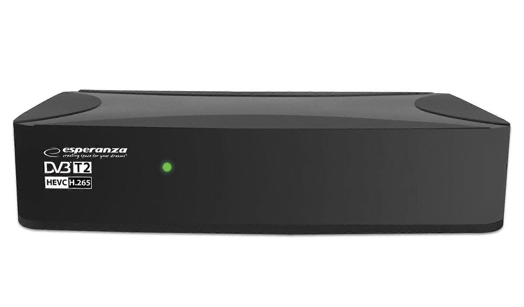 Esperanza EV108r TV Set-top Box Kabel Sort