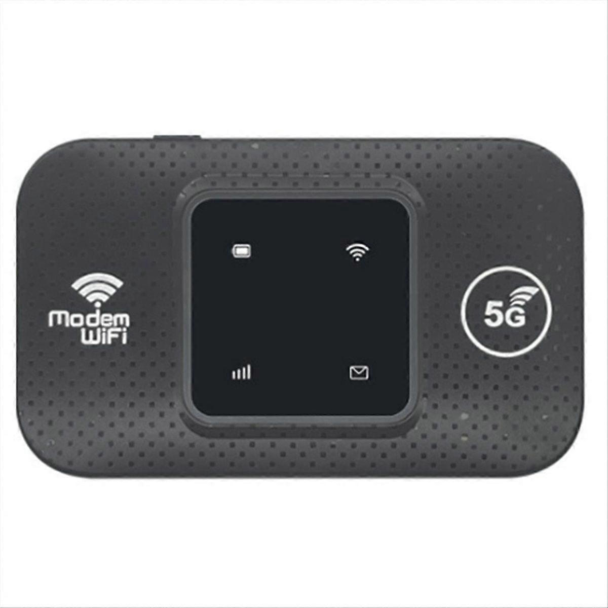 4G LTE WiFi Modem Unlocked 5G 300Mbps with Color Screen Portable 4G Router Professional for Laptops