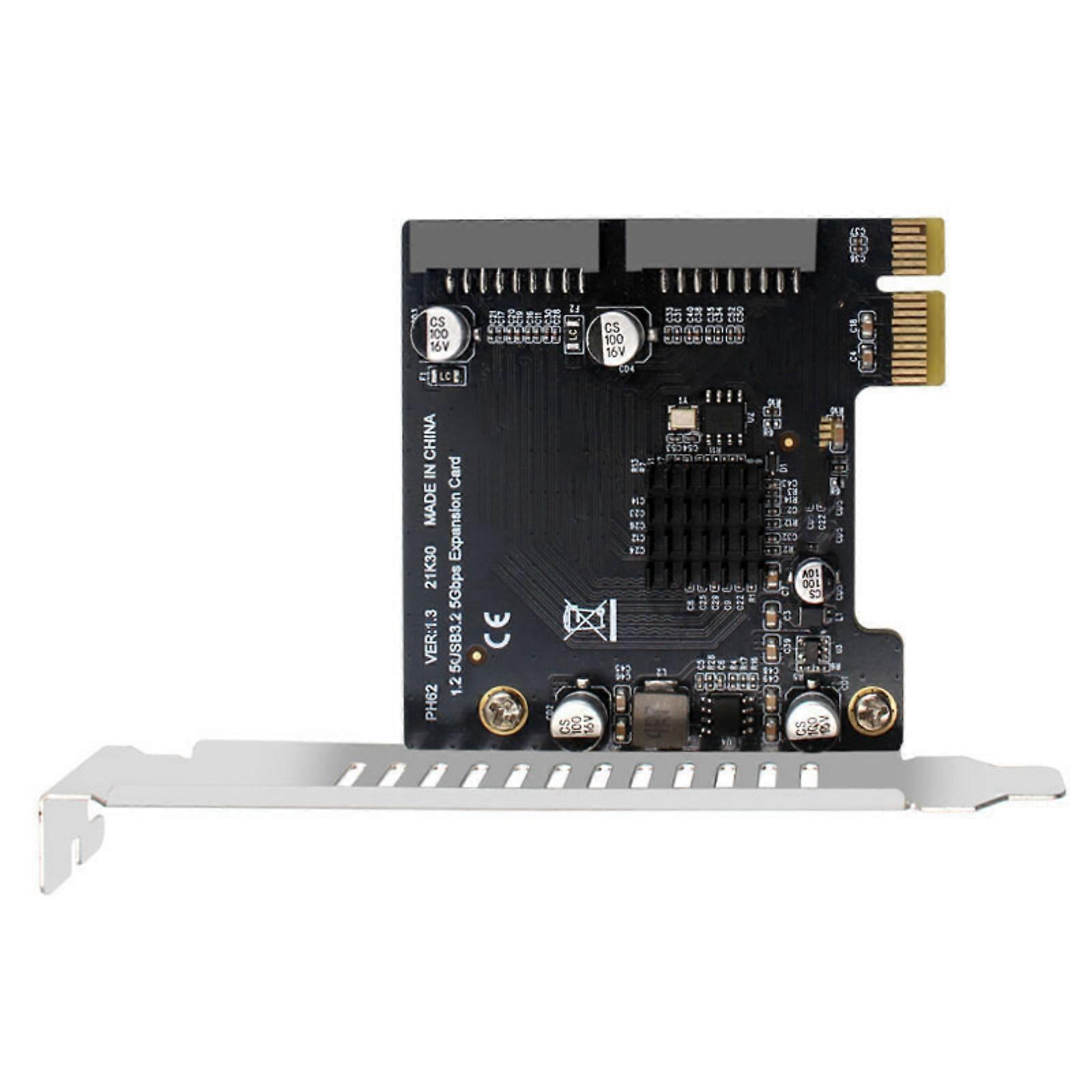 USB3.0 PCIe Host Controller Card Broad Compatibility With Various OS Plug-and-Play Functionality 5Gbps Multicolor