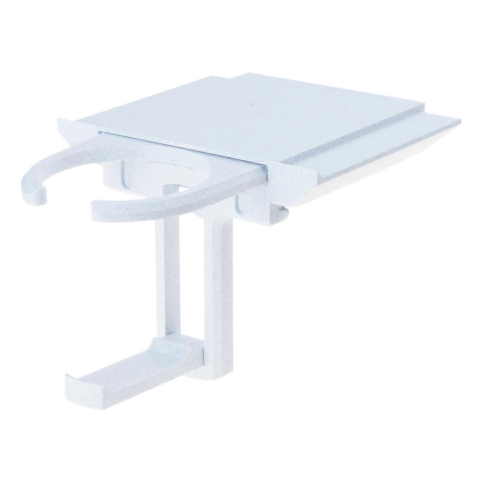 Foldable Under Desk Cup Holder With Claws Desigsn Space Saving Adjustable Drink Organizers for Home Storage Multicolor