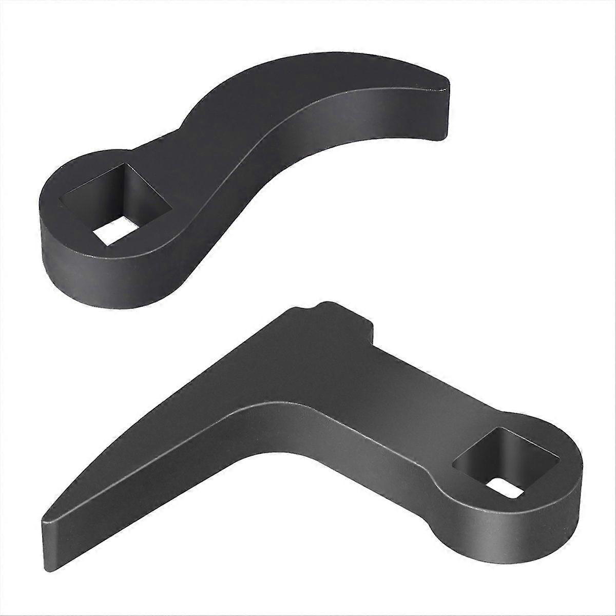 2PCS Angle Type Half Axle Disassembly Tool,Drive Pry Bar Adapter for Open-End Wrenches Disassemblin