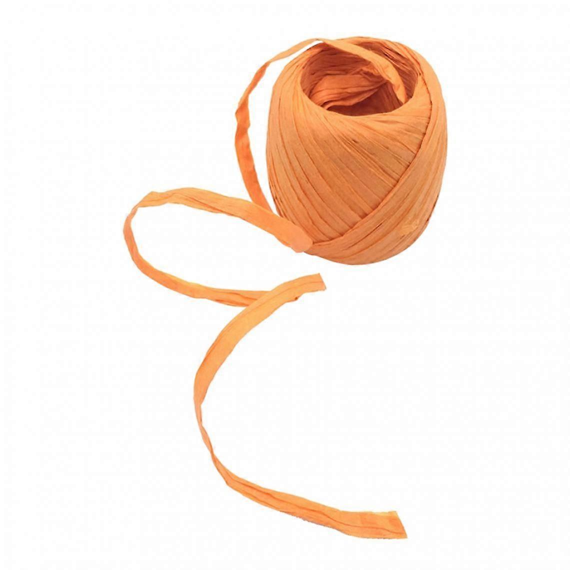 20m/Roll Paper Raffia Ribbon Gift Package String Scrapbooking Fruit Green