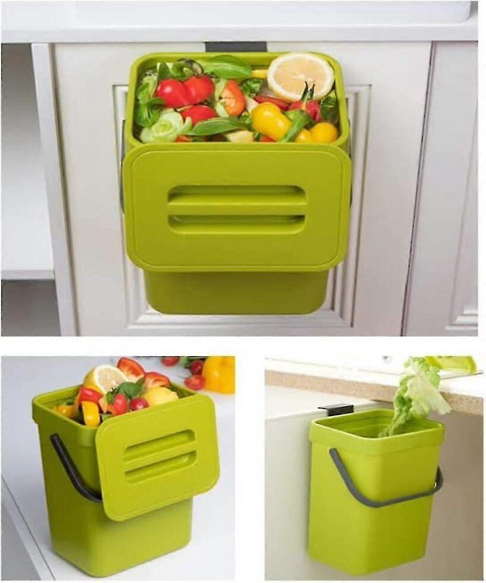 Kitchen Trash Bin-5L [Fresh Green]
