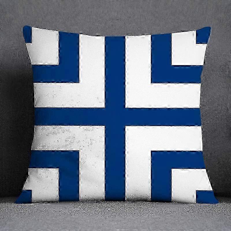 Pillowcase Square Pattern Style-973 Bedroom Sofa Car Cushion Cover Pillowcase