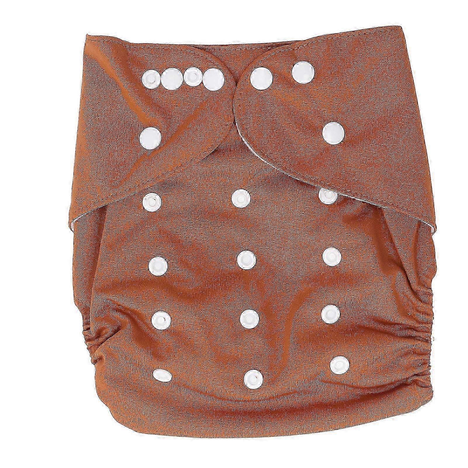 Baby Cloth Comfortable Breathable Waterproof Double Snap Button Leakproof Elastic Diaper Pants for 3‑6 Year Olds 2025