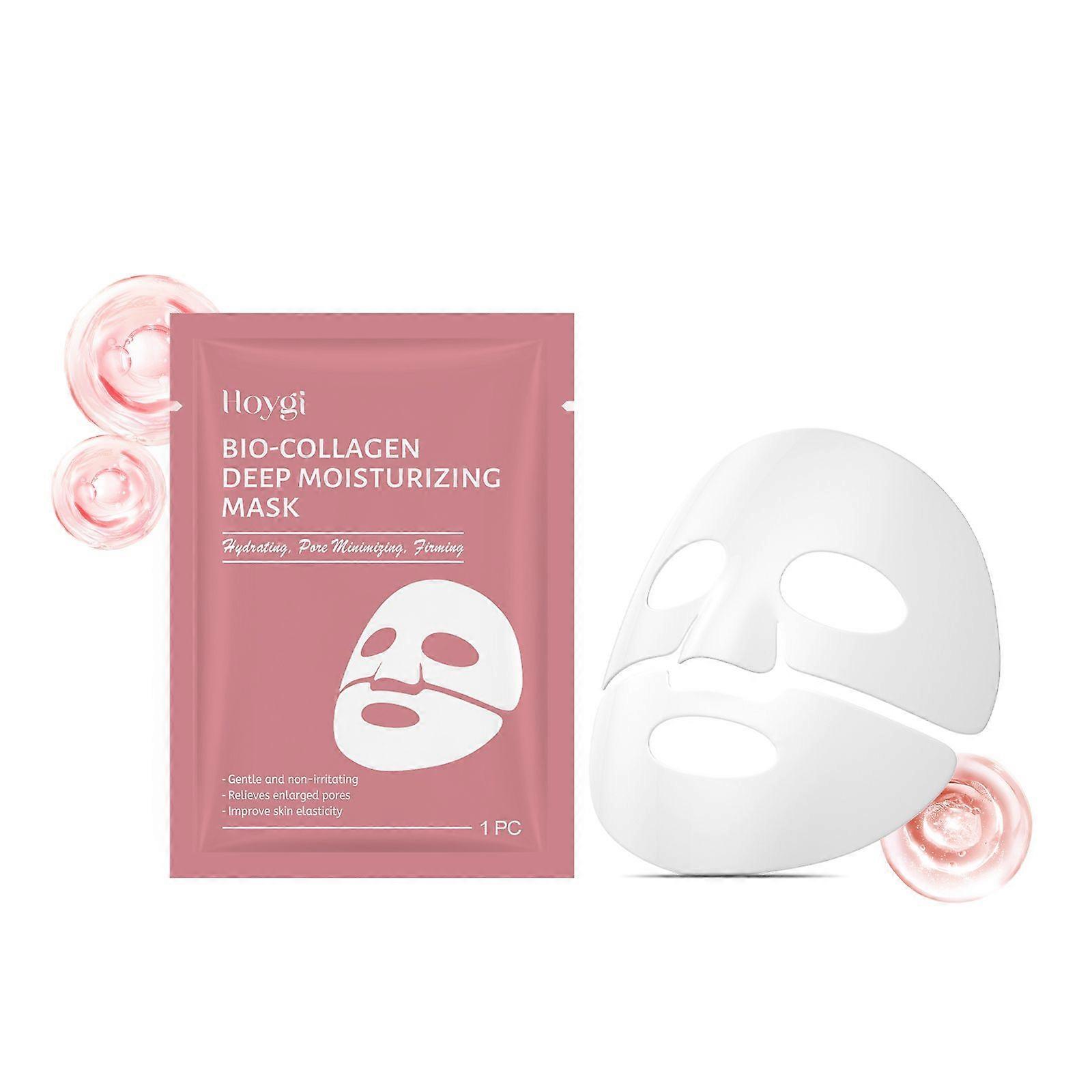 Hoygi Collagen Deep Moisturizing Mask (Bagged) Improves Fine Lines, Brightens, Hydrates, Tightens And Refines Pores For Skin Care