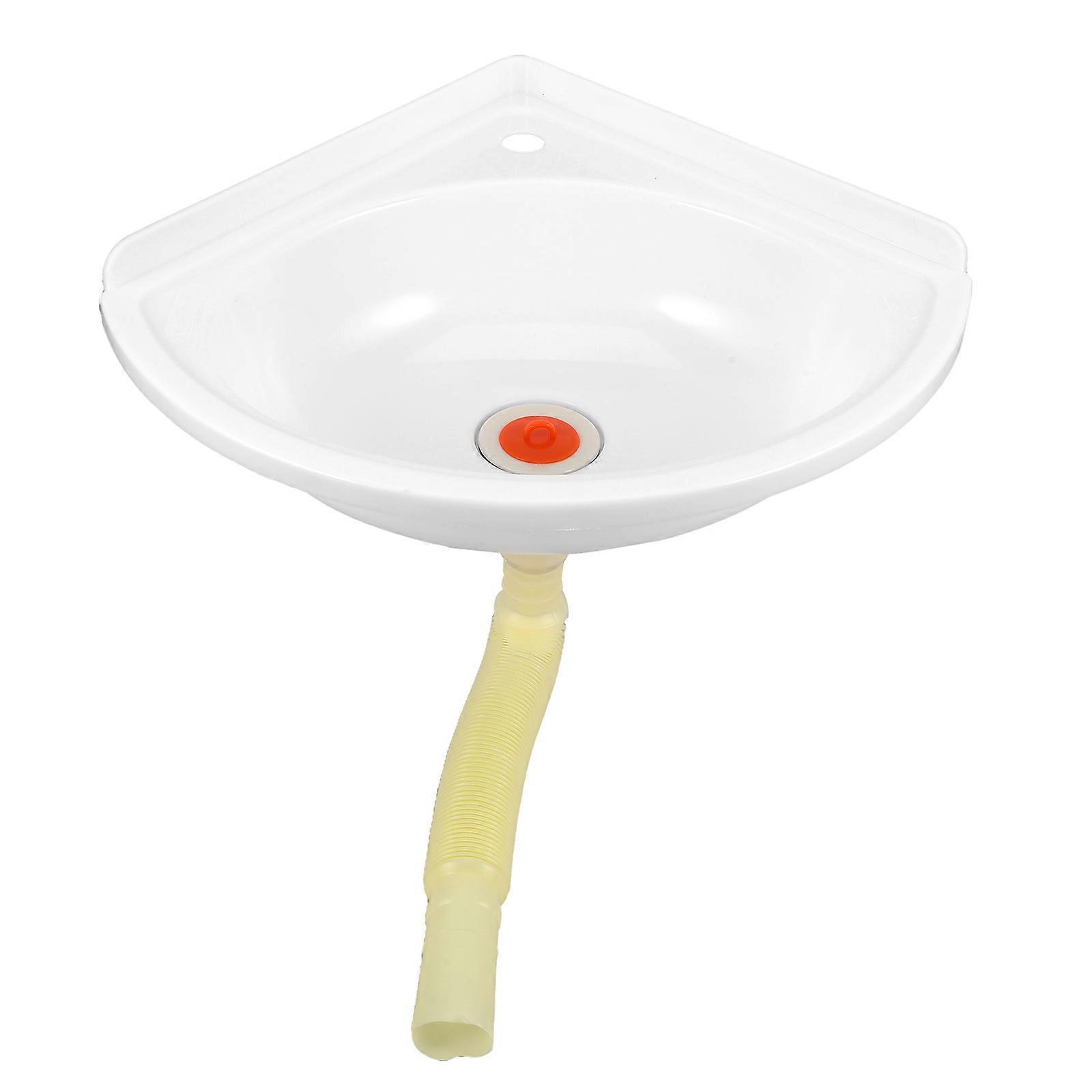 Lavabo d'angle mural en plastique pour bébé (1 pièce)