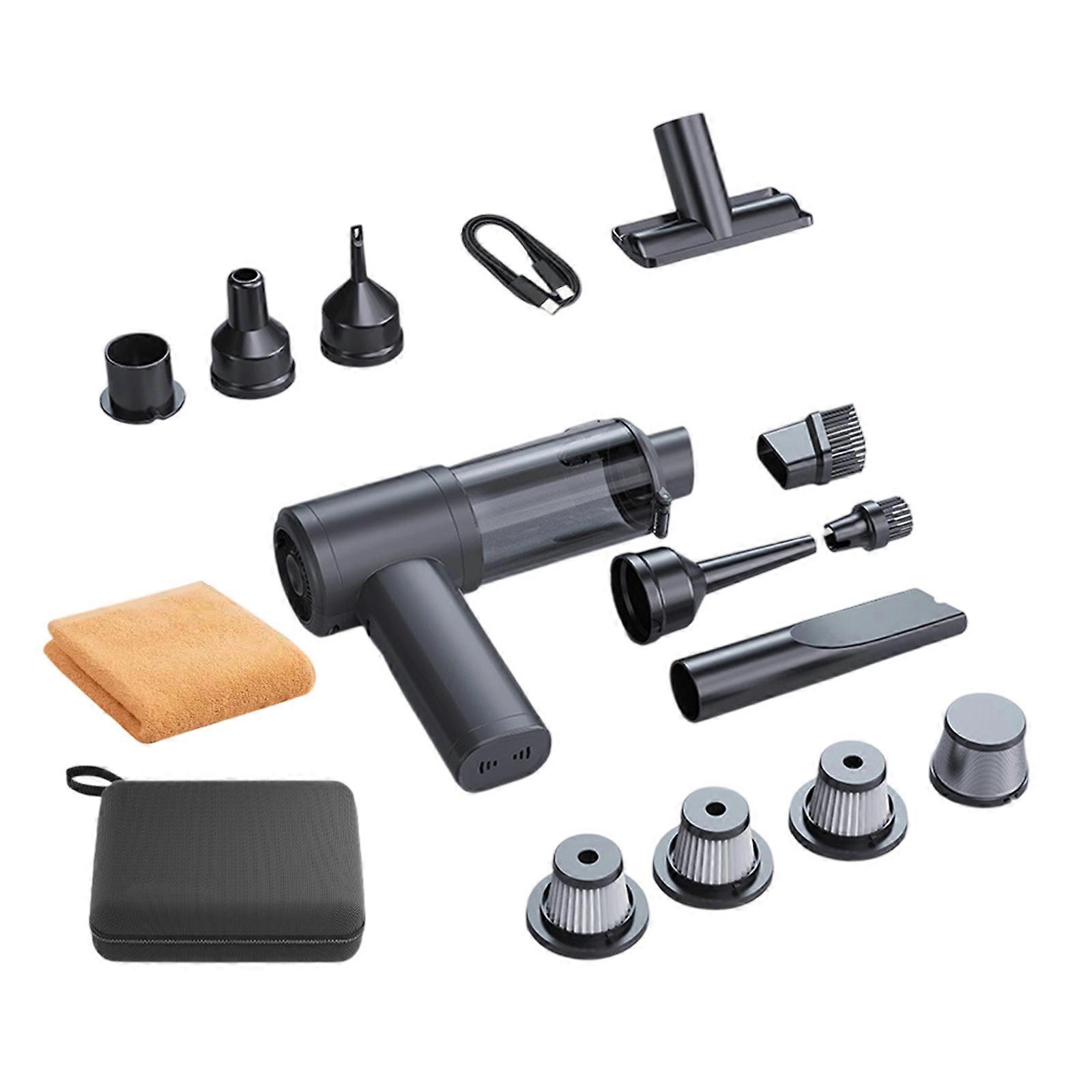 Rechargeable Vacuum With Function 12000Pa Power Detachable Cup Washable HEPA Multicolor