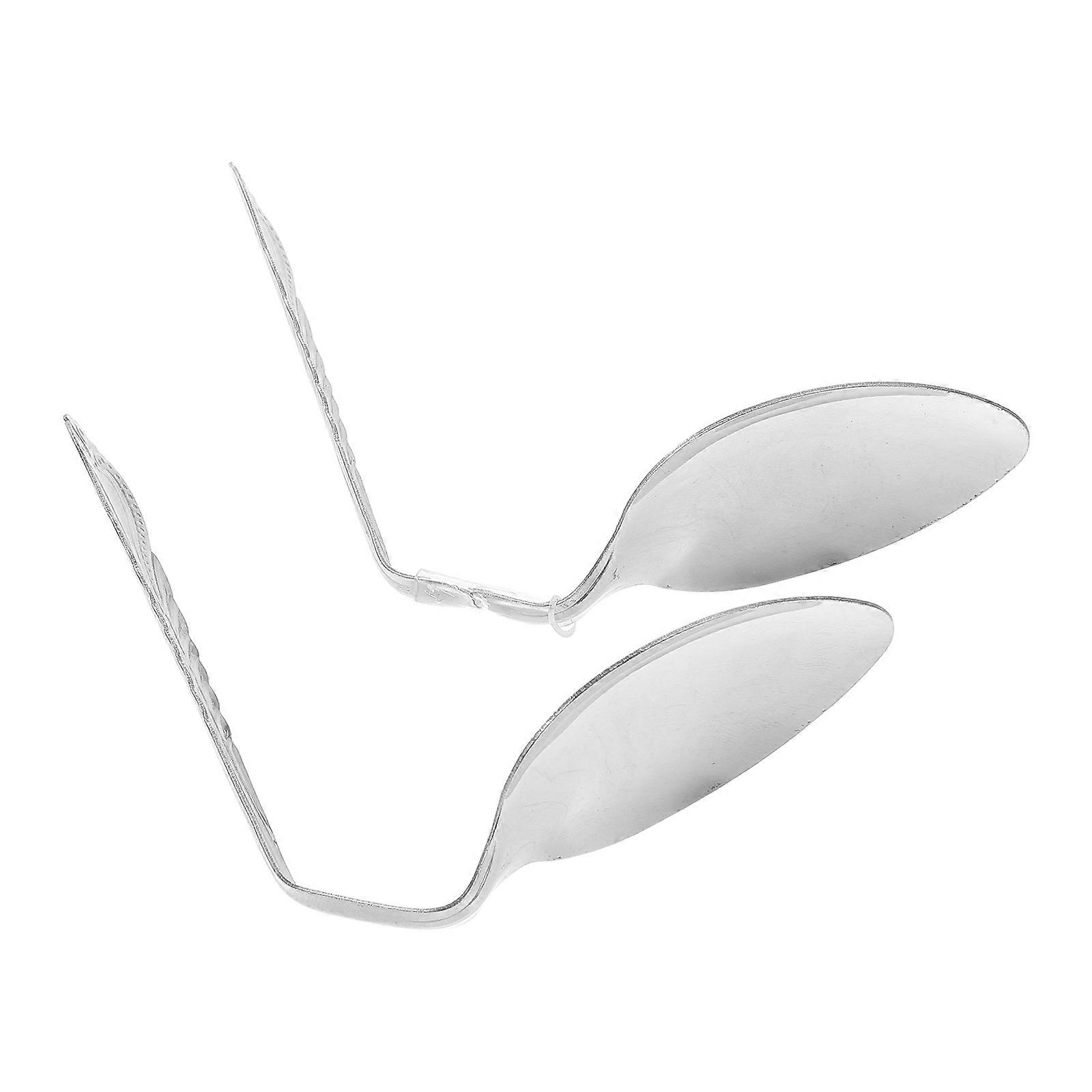 Mind Bend Spoon Props 2Pcs Magician Tricks For Stage Performance Close-up Unique Design