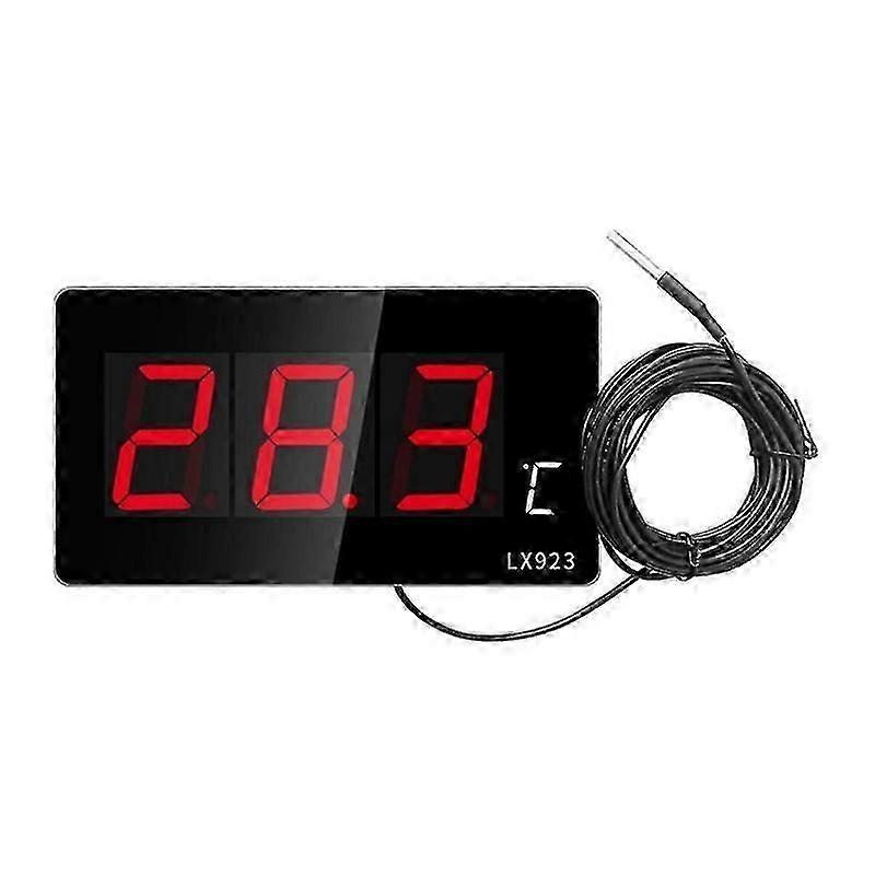 Digital Thermometer Home Electronic for Led Pool Thermometer Large Screen Temperature Detector Sauna
