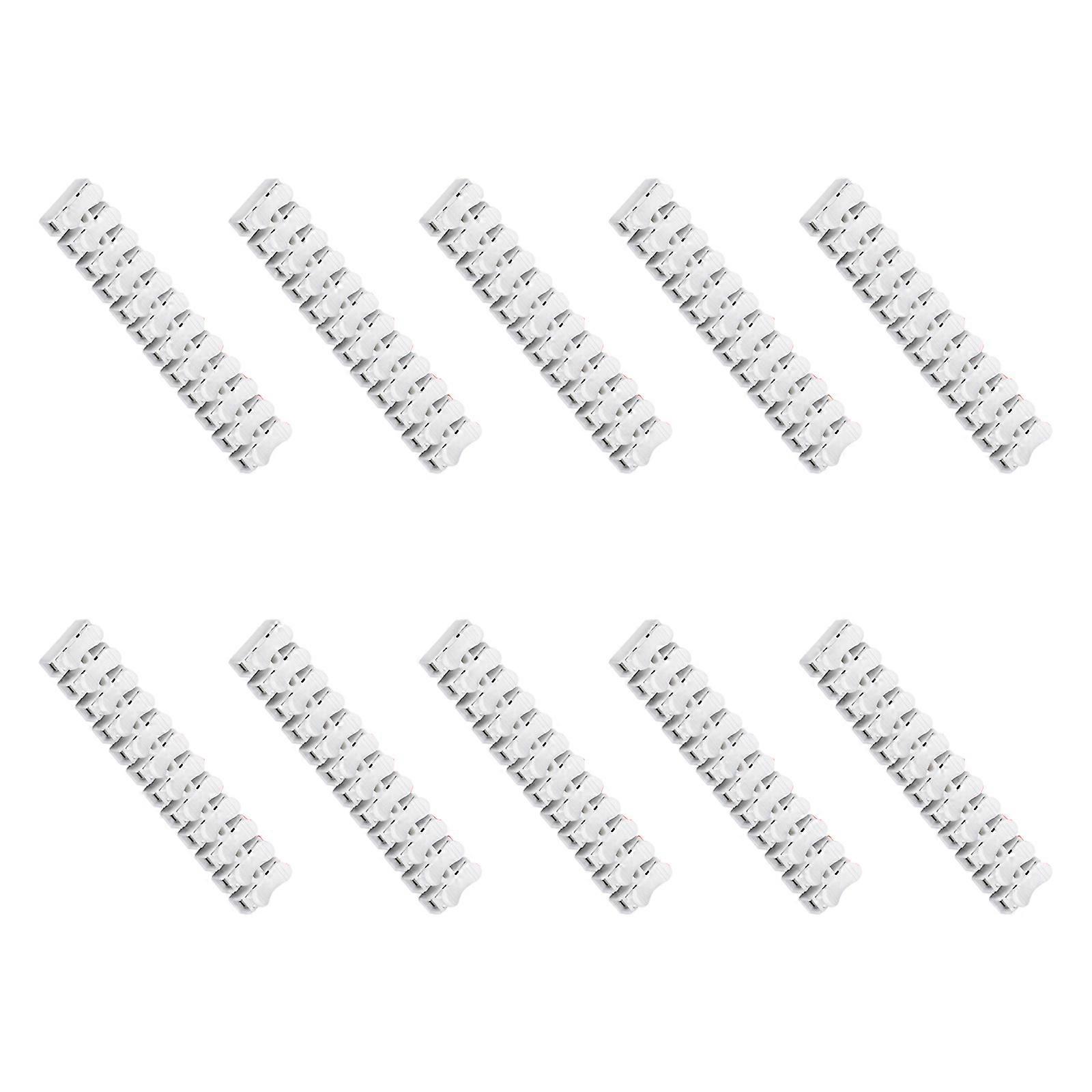 10PCS Insulated Electrical Terminal Connector For Fast Wire Joining In Tight Space Multiple Size Available Multicolor