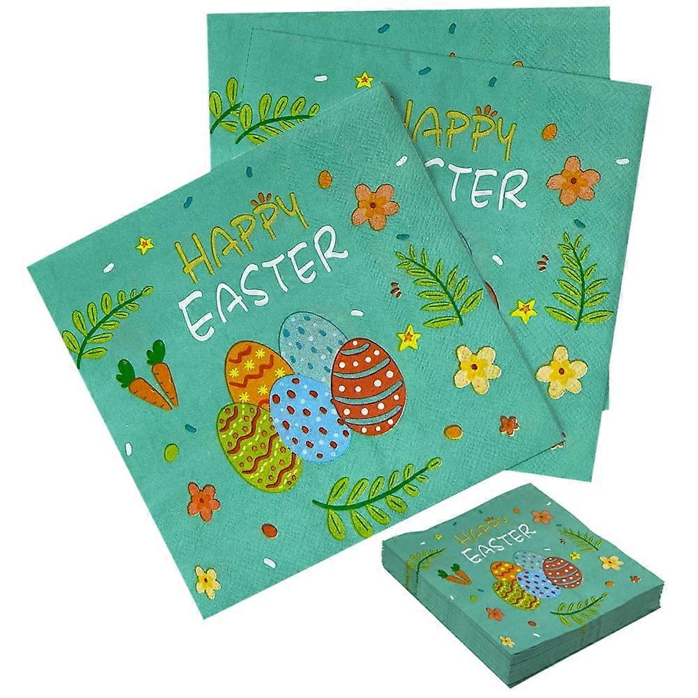 1 Pack Easter Paper Napkin Easter Napkins Easter Paper Easter Napkins Papers