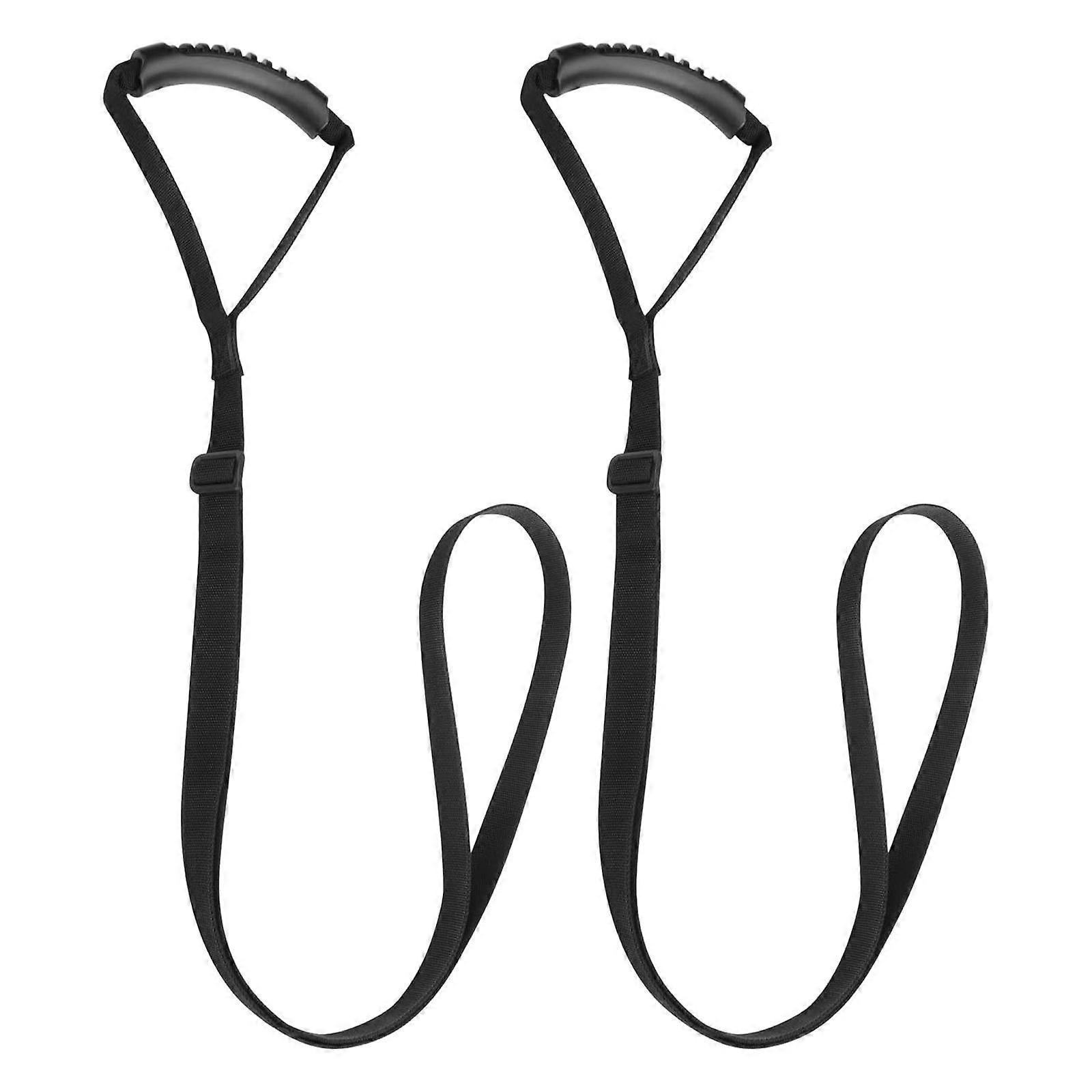 2Pcs Kayak Stand up Assist Strap Adjustable Length Pulling Cord Standing