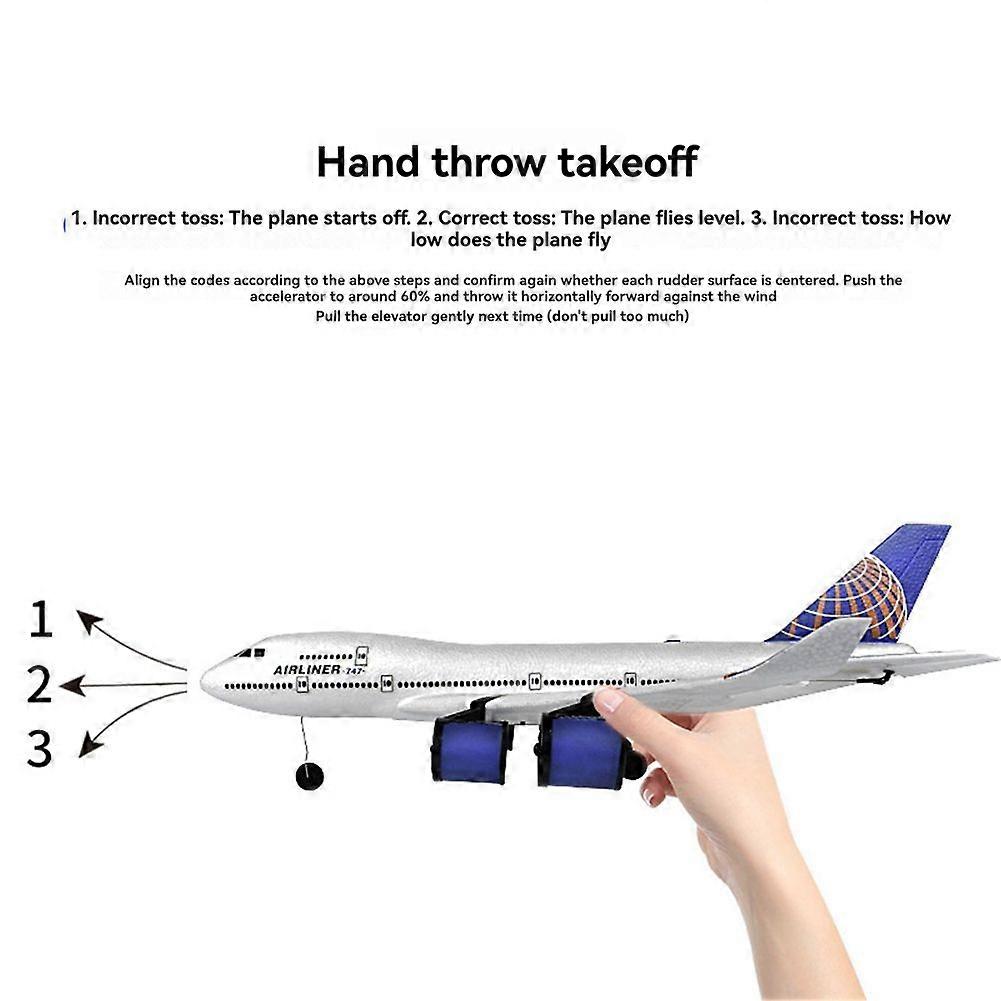 RC Model Aircraft of Remote-Controlled A380 Passenger Aircraft Adopts Foam Materials and Fall Prevention Performance