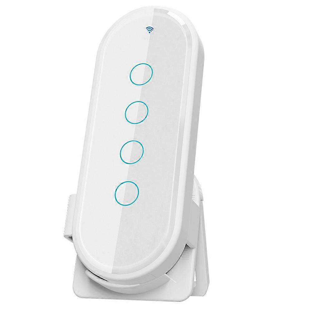 Smart Home 433mhz 4 Key Ev1527 Coding Key Remote Control White