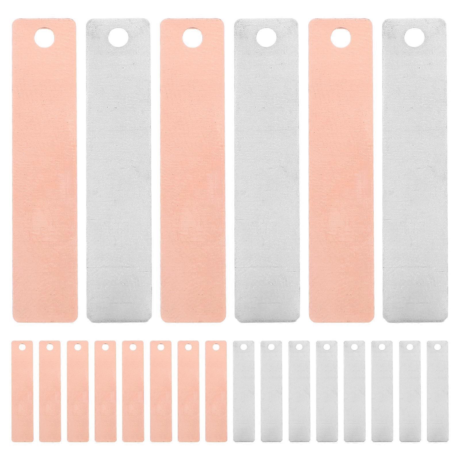 Zinc and Copper Strips for DIY Fruit Battery Experimental Materials 1Set