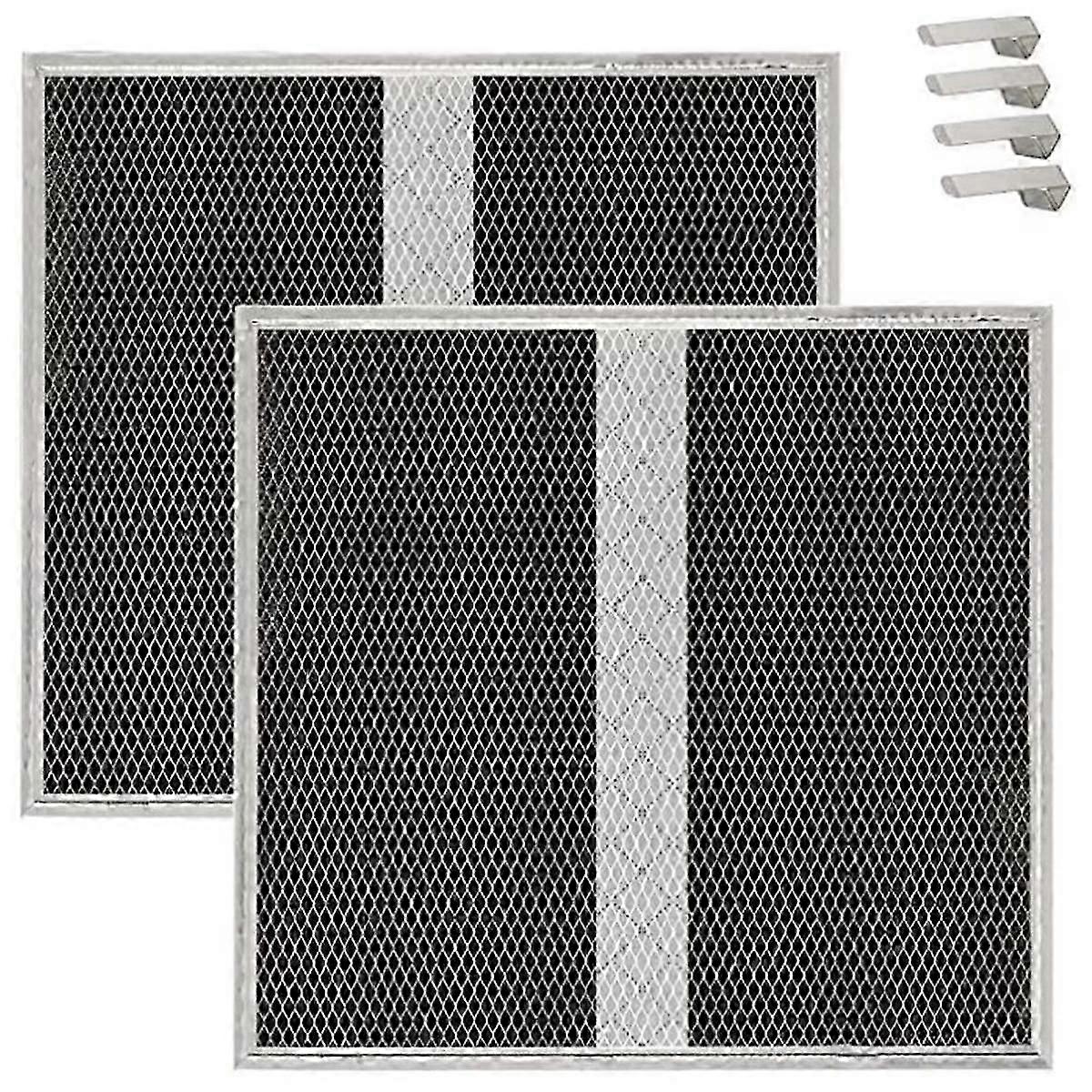 Filtre à charbon HPF36 - 2 filtres à graisse type XC pour filtre de hotte de cuisinière S97020466