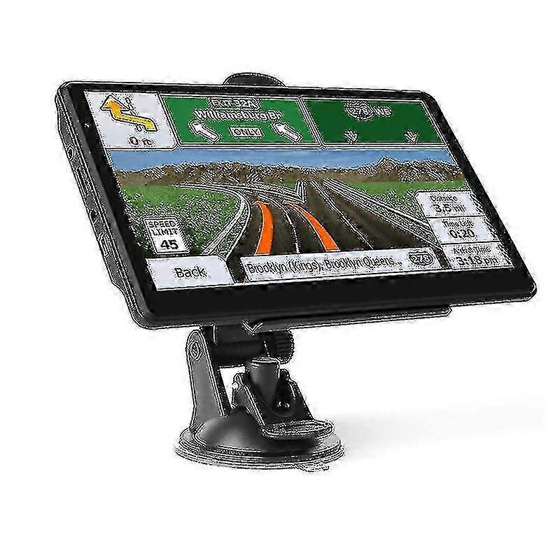 Car Truck Gps Navigation - Lifetime Free Map Updates, Voice Guidance And Speed Camera Warnings, 7-inch Touch Screen Car Gps Unit Handheld