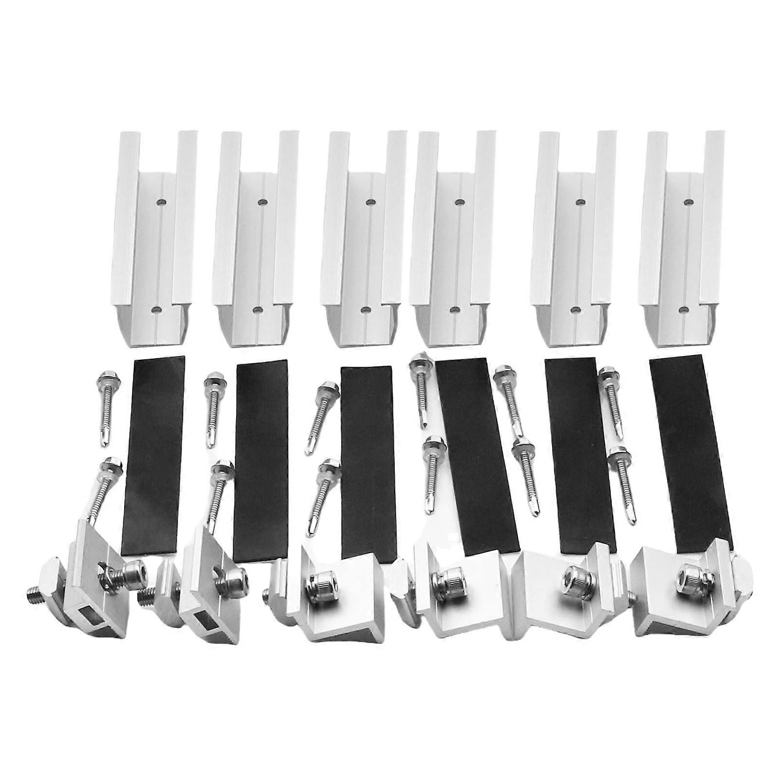 Adjustable Solars Panel Tilts Mount Brackets with Foldable Legs for Efficient Installation on Roofs and Campers Multicolor