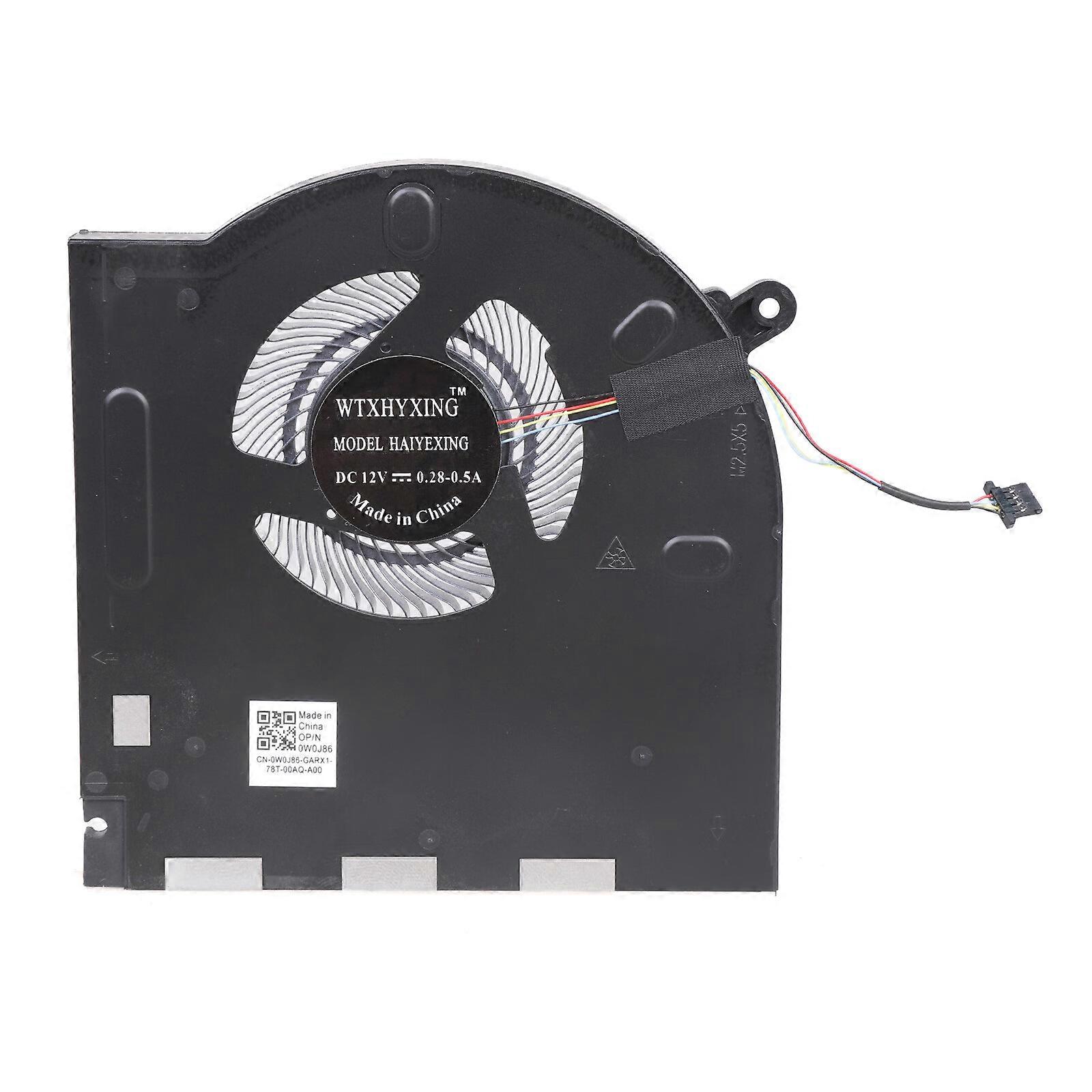 Advanced Cooling Fan Metal Headsink For M17 P45E Laptop CPU GPU Heat Dissipation Fan Multicolor