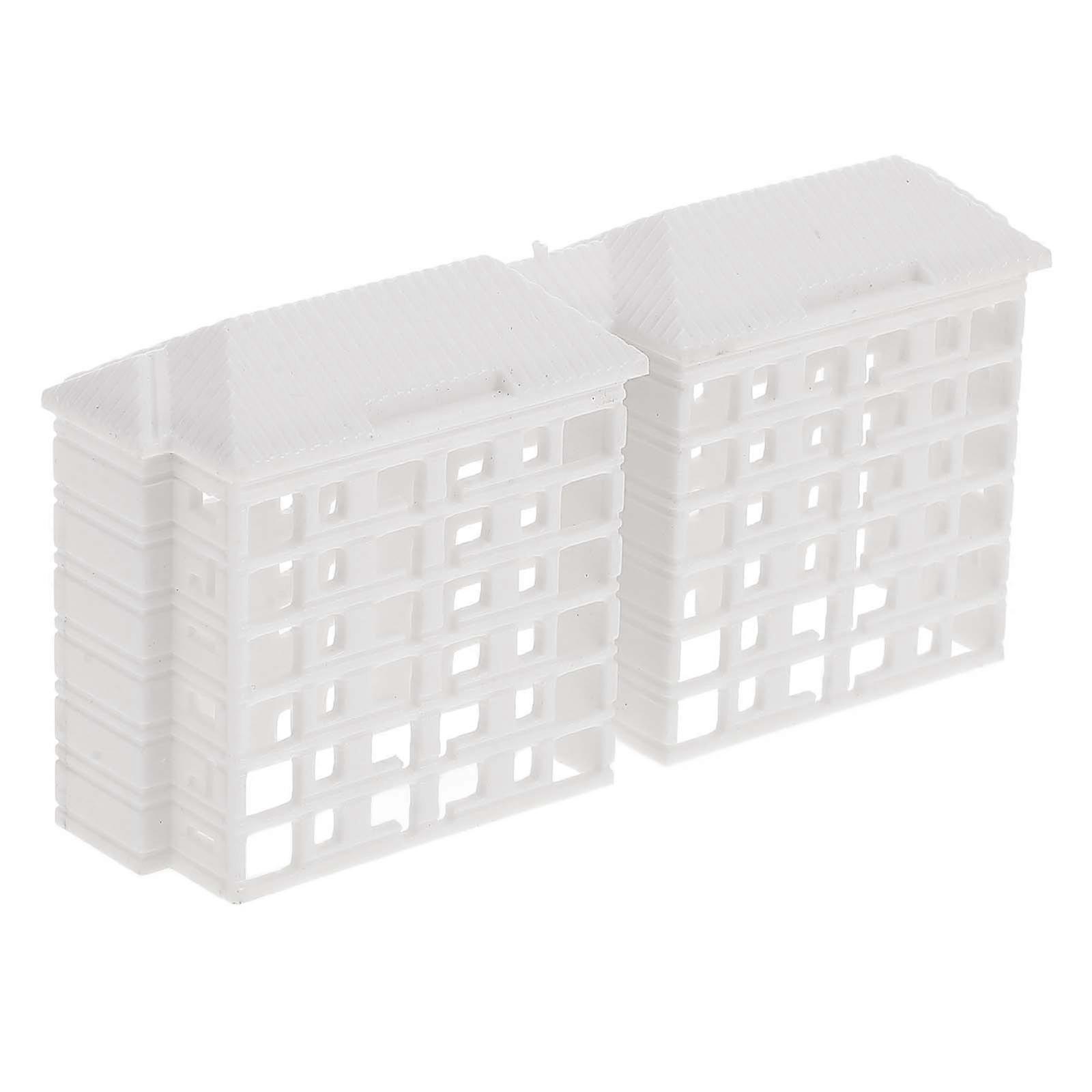 Building Miniatures Mini Architecture House Building Model for Diy Activity Made of Plastic with Lifespan 1Pack