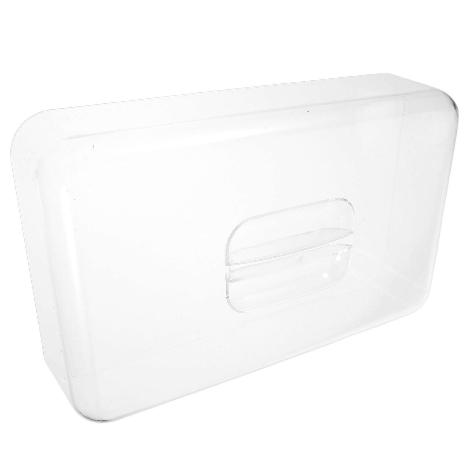 Food Cover Rectangular Acrylic Dome Cover for Kitchen Use 1 Piece