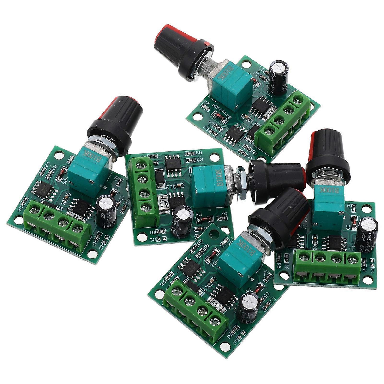 20Pcs Adjustable Motor Speed Controller Pwm Switch for Dc Motor Operation