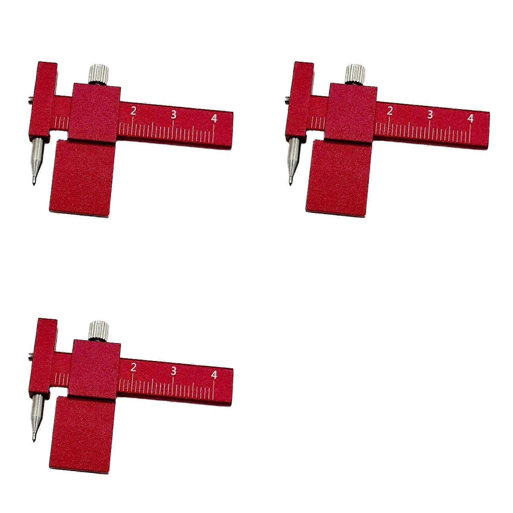 3X Model Equidistant Scribing Ruler Parallel Scribers Create Contour Isometric Parallel Scribe Building Tools