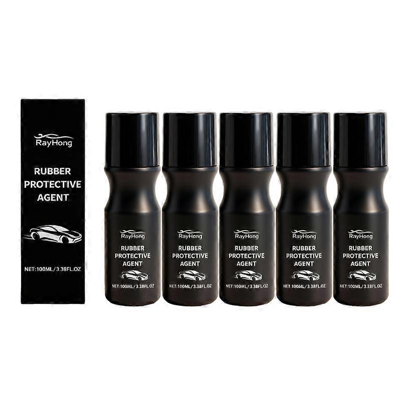 1-5x Rubber Protective Agents Restores Aged Rubber Renews Elasticity Enhanced Driving Comfort