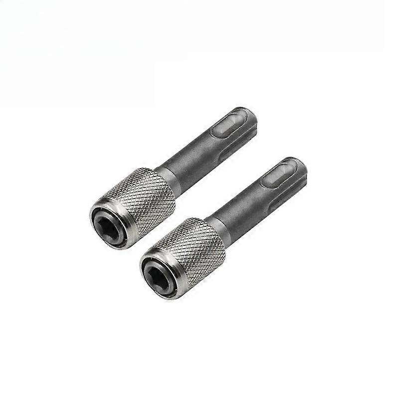 SDS Plus to 1/4 Hex Shank Adapter Converter for Electric Hammer Impact Driver Power Screwdriver Bit Holder Socket Tool Accessory