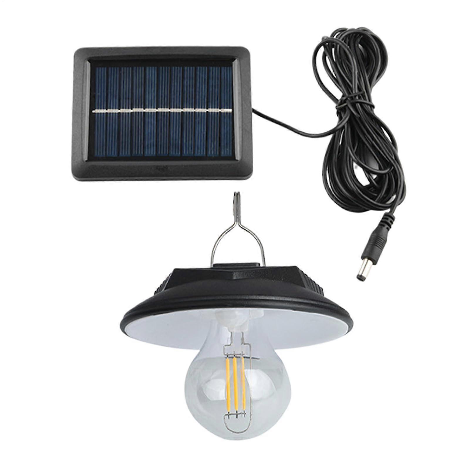 Solar Pendant Light Remote Control Security Lamp Waterproof Motion Sensor Outdoor Indoor  Brightness For Driveway