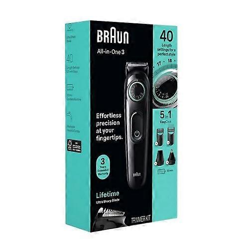 Braun All-In-One Style Kit Series 3 3450 5-In-1 Trimmer, 1 Count