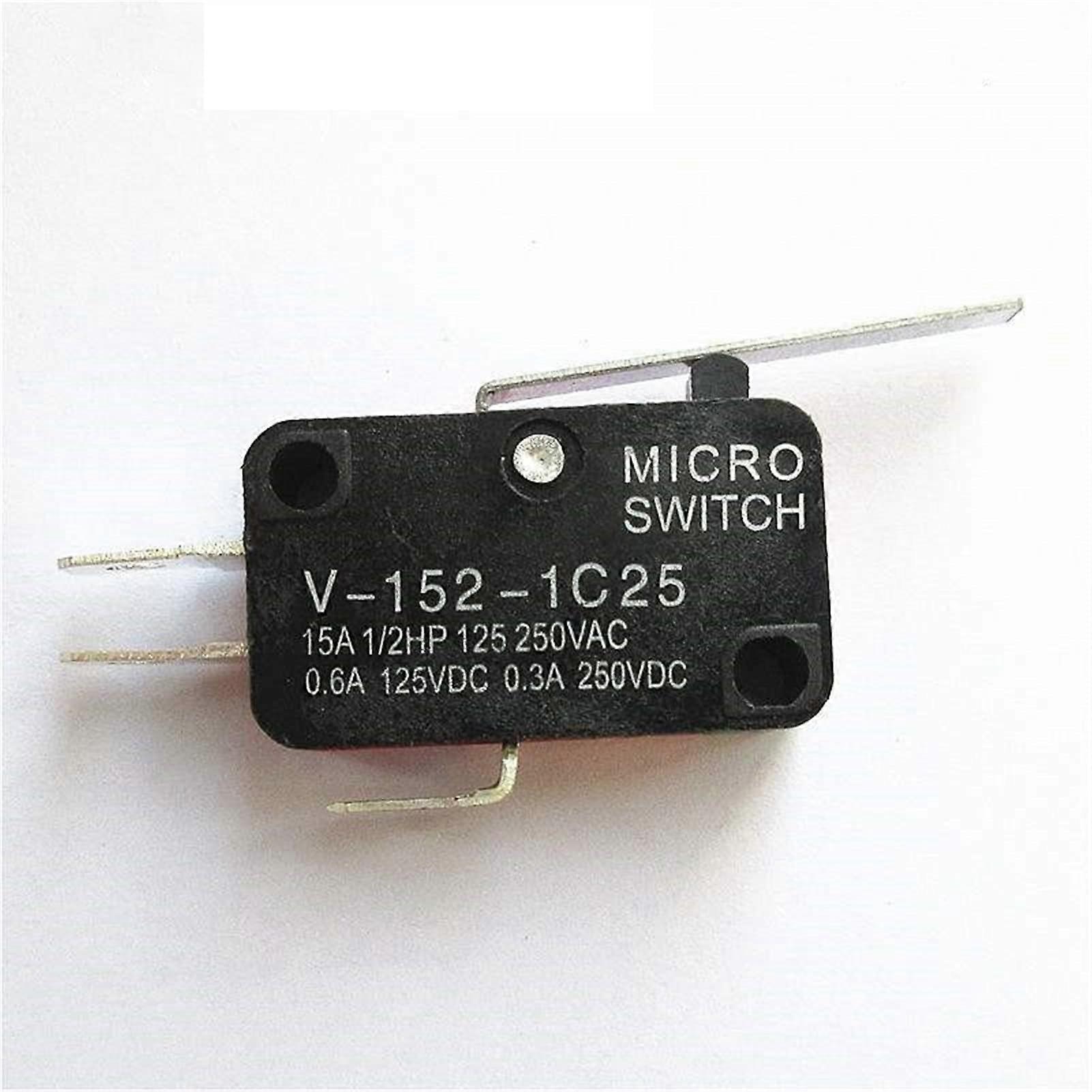 Toggle Switches 5Pcs Stroke Limit Switch Kit V1511C25V1561C25 RollerLongHandle Slide Switch Parts Color V1521C25