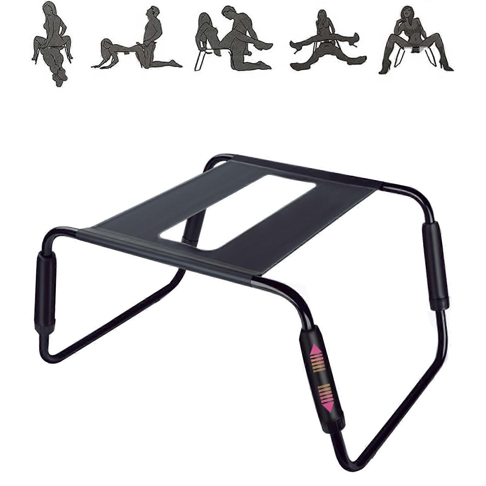 Ergonomic Folding Chair with Back Support, Compact SpaceSaving Design for Home Office and Travel