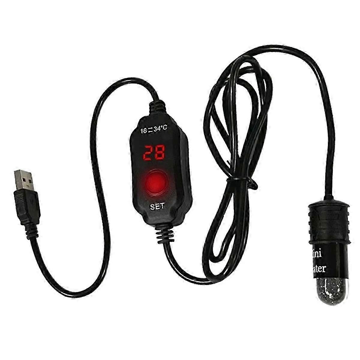10W Mini Aquarium Heater, 5V/2A-JJ